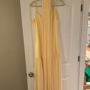 Show Me Your MuMu Yellow Maxi Dress